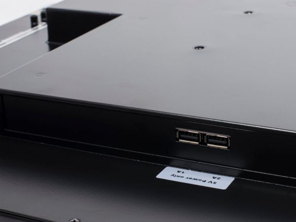 Встраиваемый монитор для кухни AVS2404BM (черная рамка)