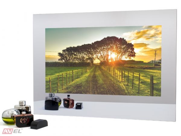 Встраиваемый телевизор для кухни AVS245SMFM (AVS245SM) Magic Mirror HB 23.8"
