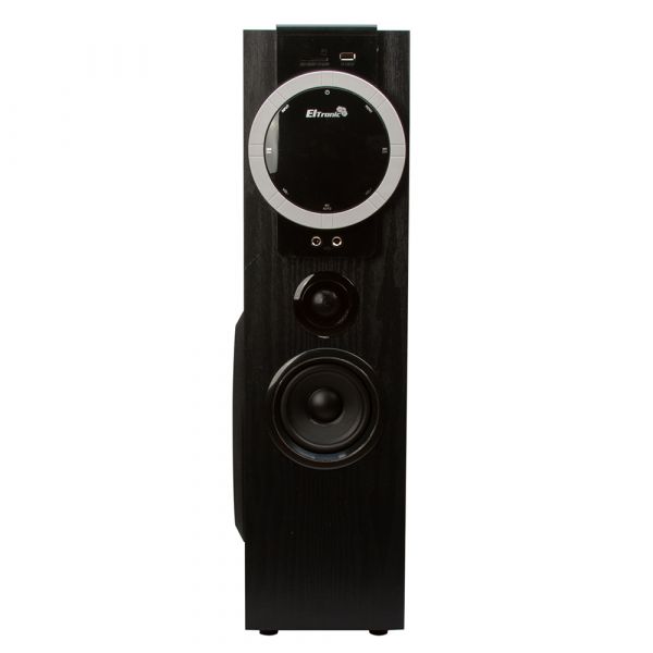 Акустическая система из двух колонок Eltronic 20-81 Home Sound Black 8" 100W МДФ