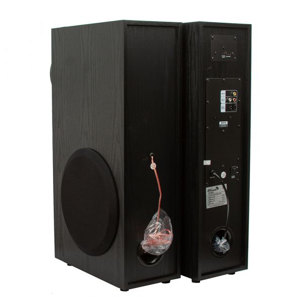 Акустическая система из двух колонок Eltronic 20-81 Home Sound Black 8" 100W МДФ