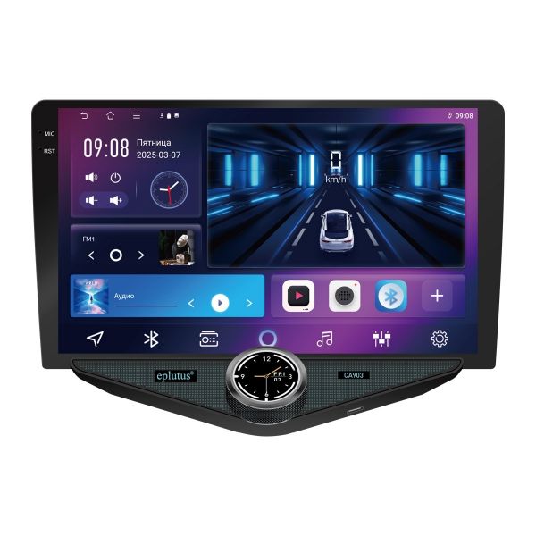 Автомагнитола 2 Din Eplutus CA903 на базе Android 12 4+64ГБ Wi-Fi BT 9"