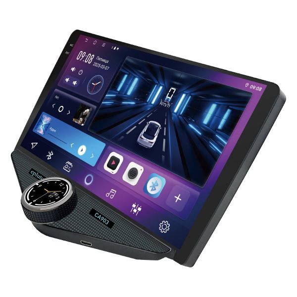 Автомагнитола 2 Din Eplutus CA903 на базе Android 12 4+64ГБ Wi-Fi BT 9"