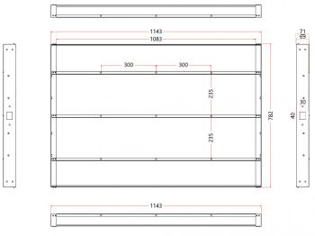 Телевизор в зеркале AVS475SM (Magic Mirror) 47" 