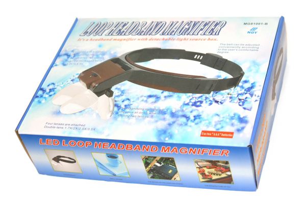 Бинокулярные очки Loop Headband Magnifier MG81001-B