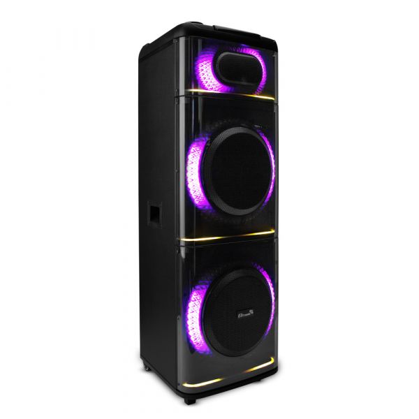 Напольная колонка Eltronic 20-21 DIAMOND BOX 2500 250Вт динамик 2шт/12" с 2мя микрофонами