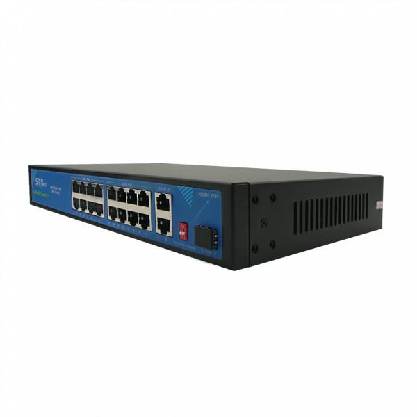 POE коммутатор на 16 портов ST-S165POE (2G/1S/250W/A)PRO (версия 2)