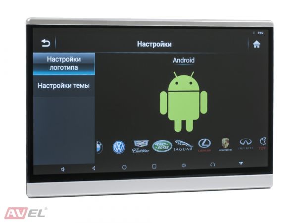 Навесной монитор 13,3" на подголовник AVS1220AN (#01) на Android