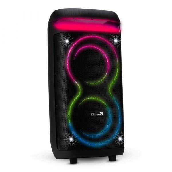 Беспроводная колонка Eltronic 30-72 CRAZY BOX 1000 с 2 микрофонами