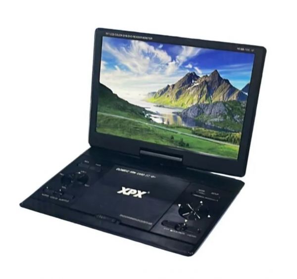 Портативный DVD плеер XPX EA-1268L с цифровым ТВ тюнером (13")