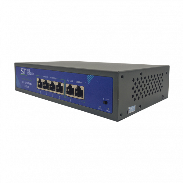 Источник питания ST-S45POE (2M/78W/A) коммутатор