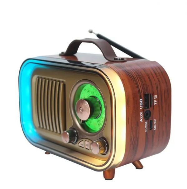 Радиоприемник Meier MD-1316BT RGB (USB/TF/AUX/BT)