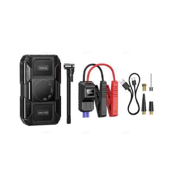 Пуско-зарядное устройство с насосом Hoco QS6 8000мАч