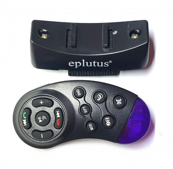 Автомагнитола 1 Din с LED дисплеем Eplutus CA312 (45Wx4, 2xUSB, AUX, Bluetooth 5.0) c пультом на руль