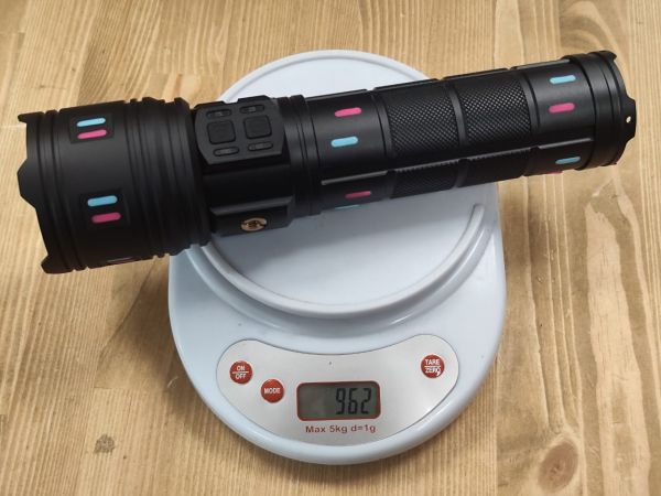 Аккумуляторный ручной фонарь Flashlight AK177 с Type-C и флуоресцентными метками