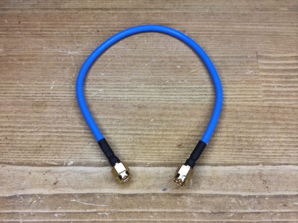 Пигтейл SMA (male) - SMA (male) 25см кабель RG402