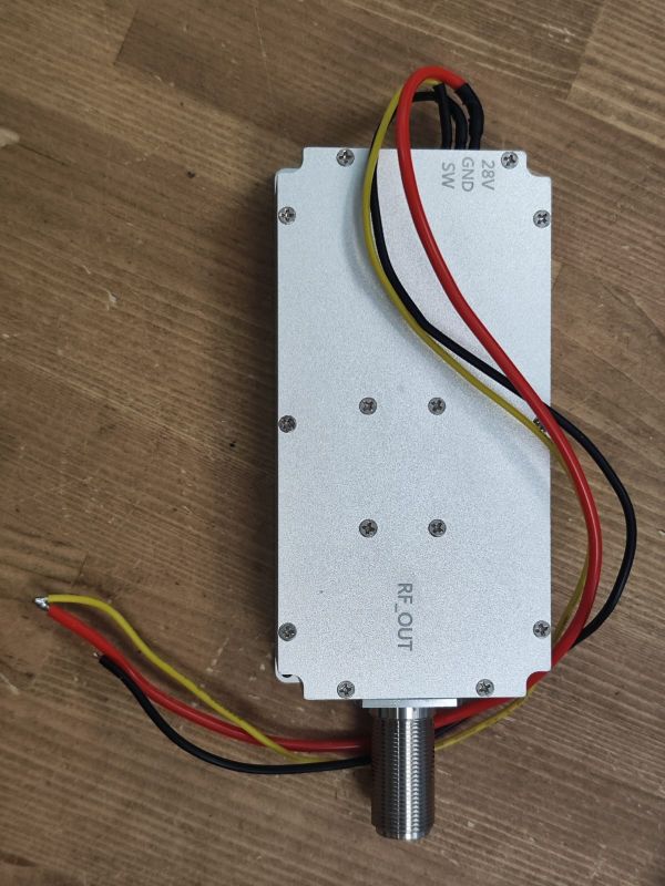 Генератор помех 100Вт 900-1100Мгц для РЭБ и подавителей дронов