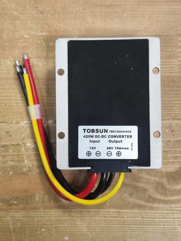 Преобразователь напряжения TOBSUN 12V на 28V 15A 420W