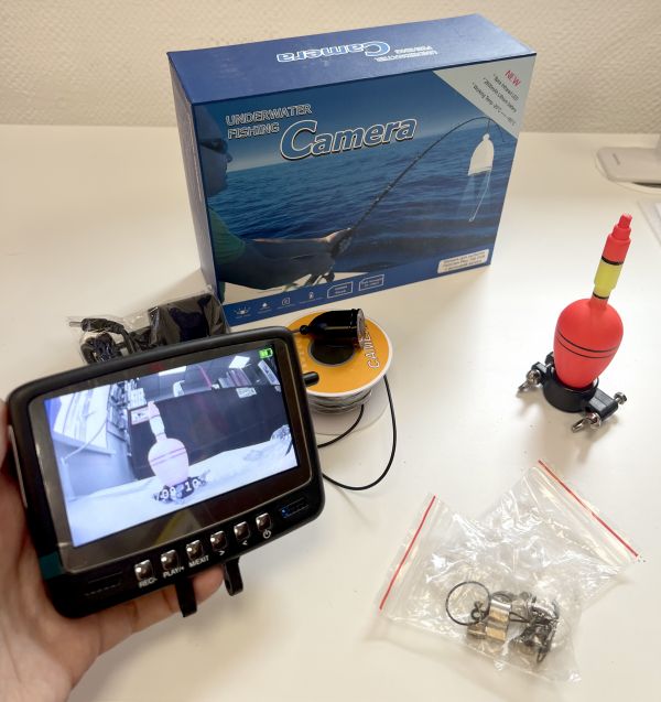 Камера для рыбалки Fishcam plus 700 DVR с функцией записи на карту памяти