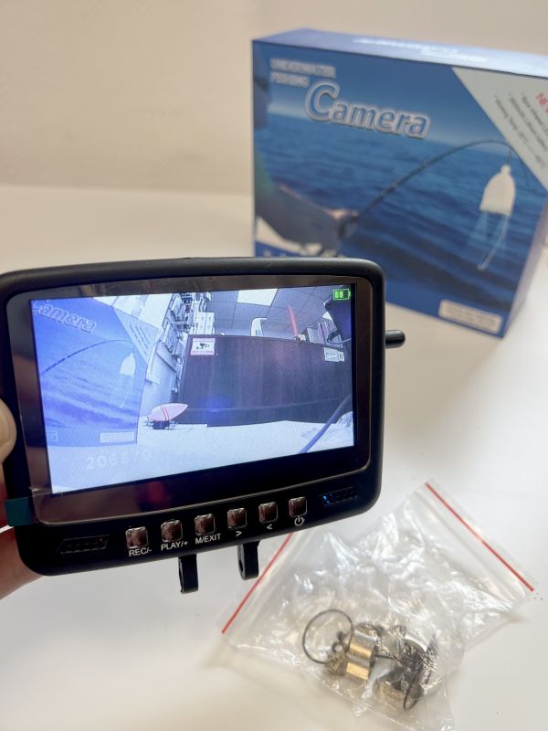 Камера для рыбалки Fishcam plus 700 DVR с функцией записи на карту памяти