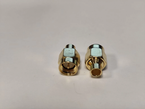 Напаиваемый разъём S-115-141 (SMA-male для кабеля RG-402)