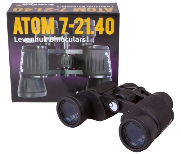 Бинокль Levenhuk Atom 7–21x40 с зумом