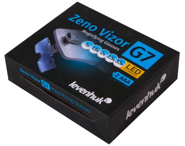 Лупа-очки Levenhuk Zeno Vizor G7 (1/1.5/2/2.5/3.5x)