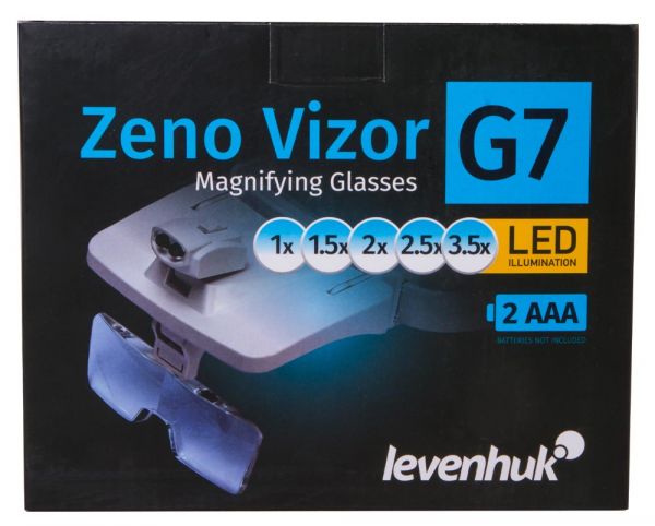 Лупа-очки Levenhuk Zeno Vizor G7 (1/1.5/2/2.5/3.5x)