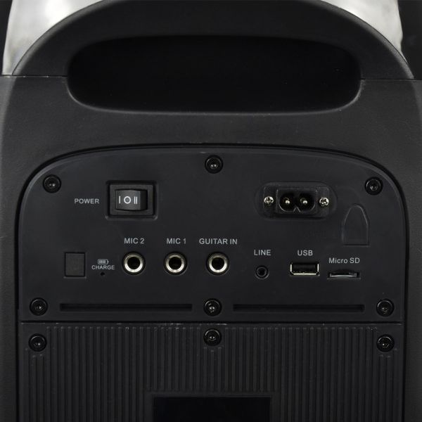 Беспроводная колонка Mivo MD-805 RGB с 2 микрофонами