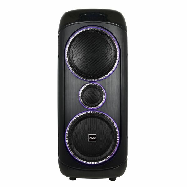 Беспроводная колонка Mivo MD-805 RGB с 2 микрофонами