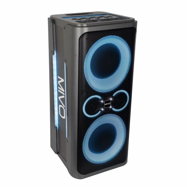 Беспроводная колонка Mivo MD-806 RGB с 2 микрофонами