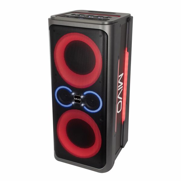 Беспроводная колонка Mivo MD-806 RGB с 2 микрофонами
