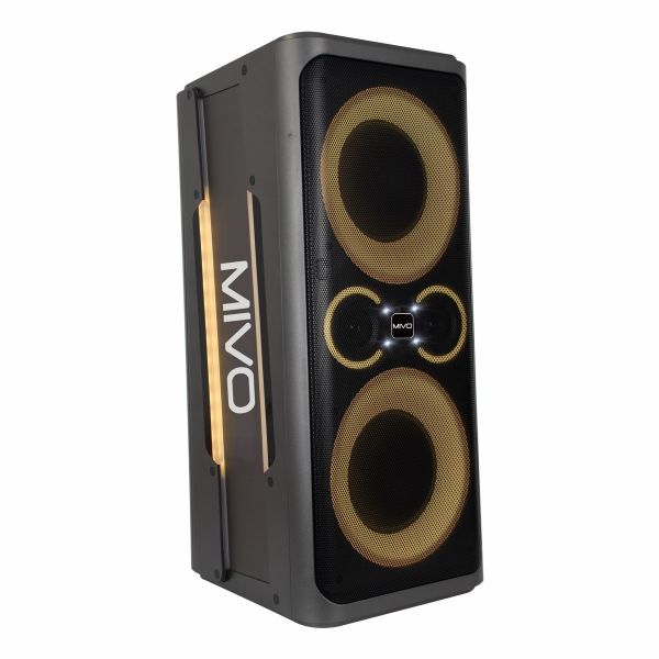 Беспроводная колонка Mivo MD-806 RGB с 2 микрофонами