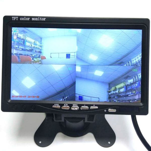 Монитор для видеонаблюдения AVT Overlook 7 с USB и квадратором 7"