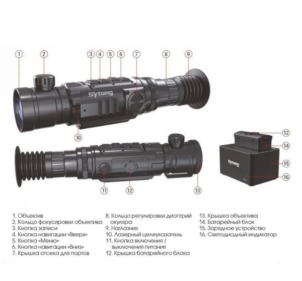 Прицел тепловизионный Sytong RM03-35