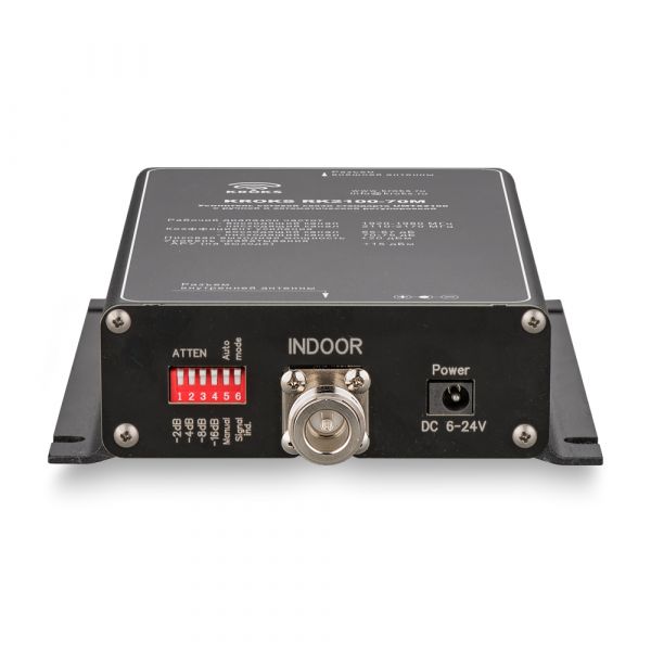 3G репитер KROKS RK2100-70M UMTS2100 с ручной регулировкой уровня