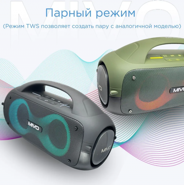 Bluetooth колонка Mivo M24 80Вт