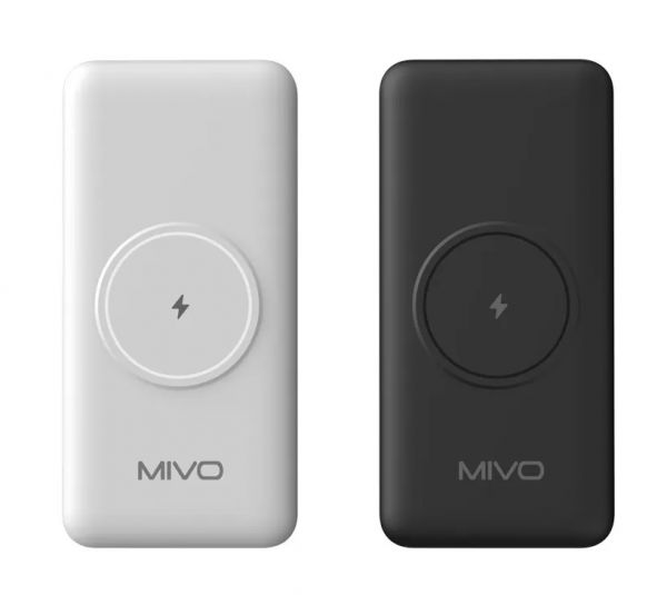 Power Bank 10000mAh Mivo MB-107Q Внешний аккумулятор с беспроводной зарядкой