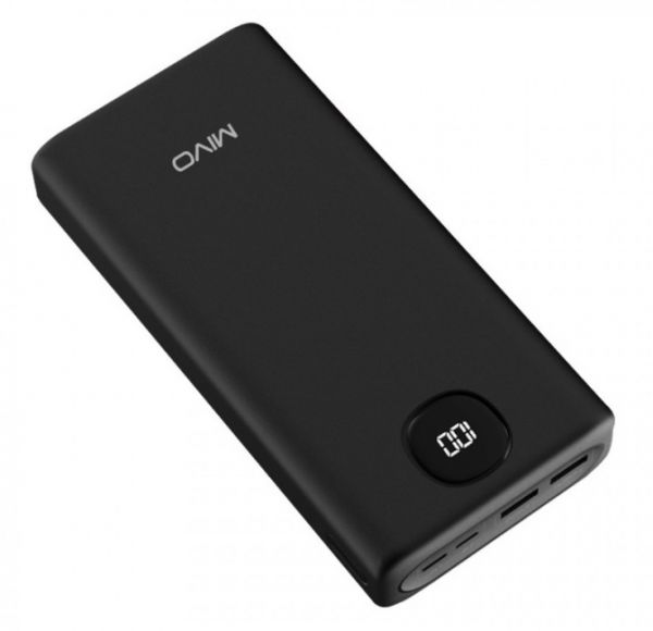 Power Bank 40000mAh Mivo MB-409Q Внешний аккумулятор с дисплеем и быстрой зарядкой