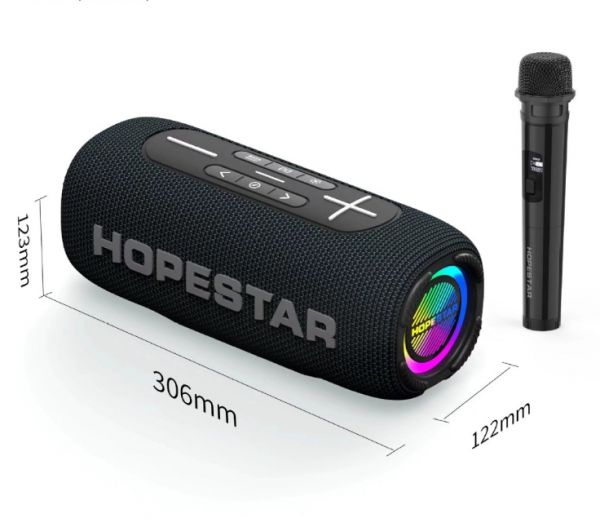 Беспроводная Bluetooth колонка Hopestar P32 Max TWS LED