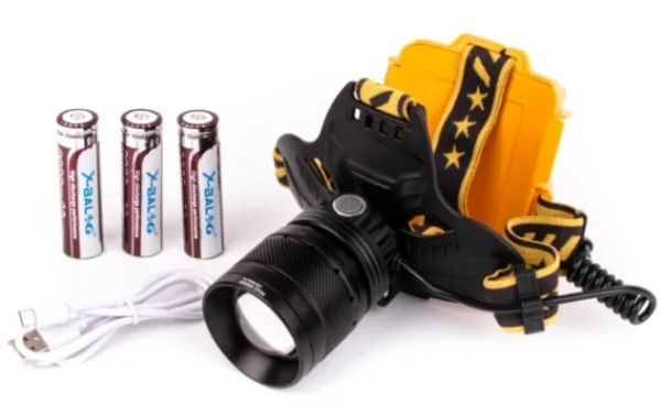 Налобный фонарь High Power HeadLamp YYC-W648-P90 USB