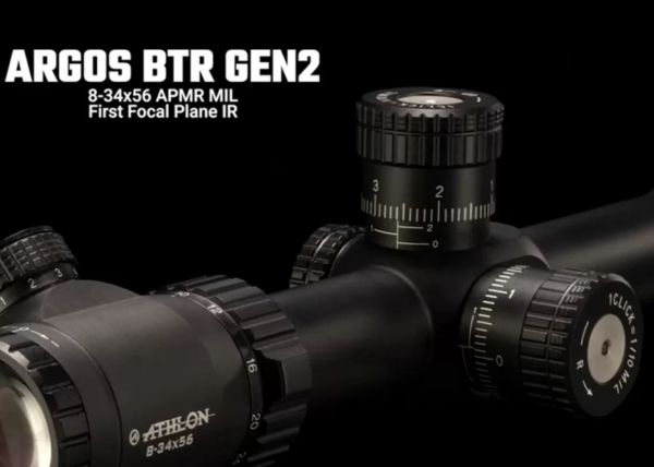 Оптический прицел ATHLON ARGOS BTR GEN2 8-34×56 APMR FFP IR MIL