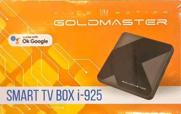 ТВ-приставка GoldMaster GM I-925 4/32Gb, android TV / голосовое управление /stalker