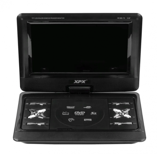 Портативный DVD плеер XPX EA-1049D с DVB-T2 (10")