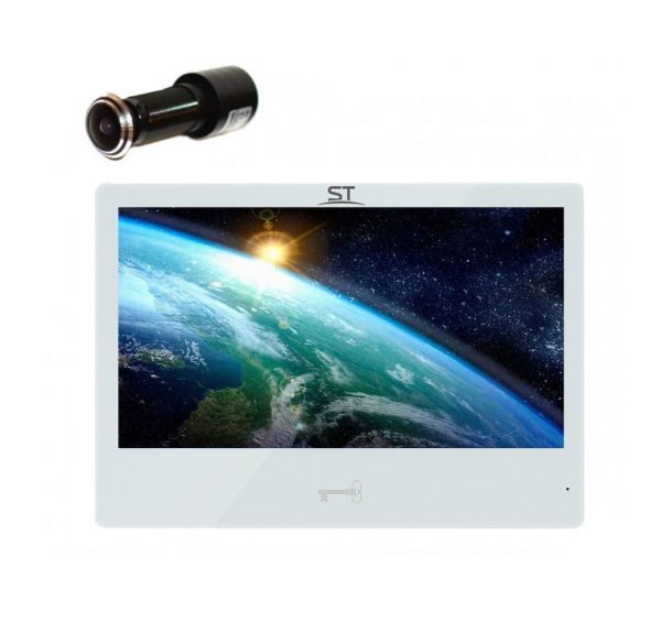 Комплект видеоглазок с монитором ST-M202/10/1223 Color c записью