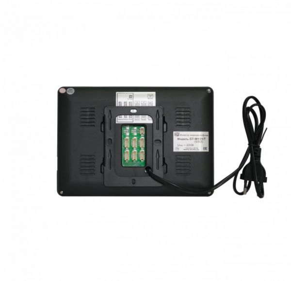 Монитор видеодомофона ST-M101/7 (S/SD) с записью (черный)
