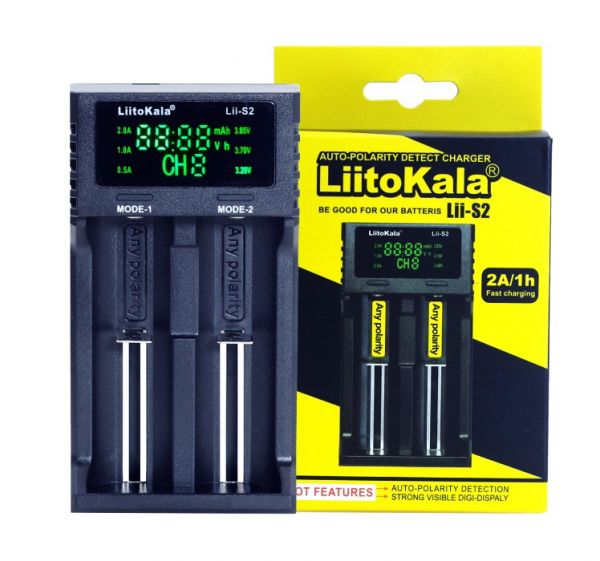 Сетевое зарядное устройство LiitoKala Lii-S2