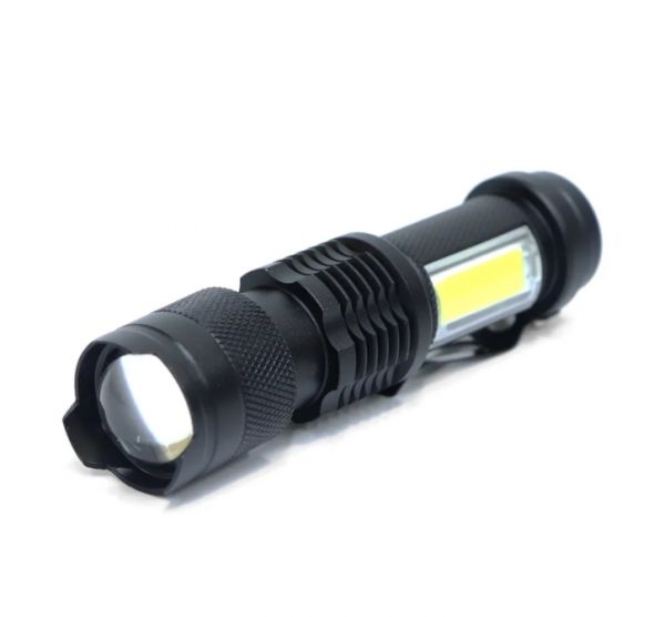 Фонарь ручной POLICE YYY-535-T6 COB LED карманный USB