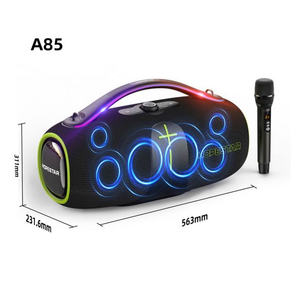 Bluetooth колонка Hopestar A85 400Вт с микрофоном и съемным АКБ