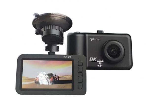 Автомобильный WiFi видеорегистратор Eplutus DVR-948 с 2 камерами