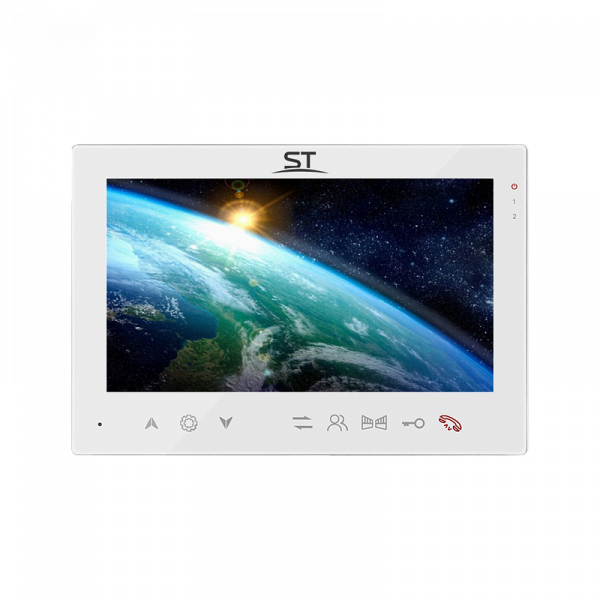 Монитор видеодомофона ST-M208/7 (S/SD/WF) с WiFi и записью (белый)